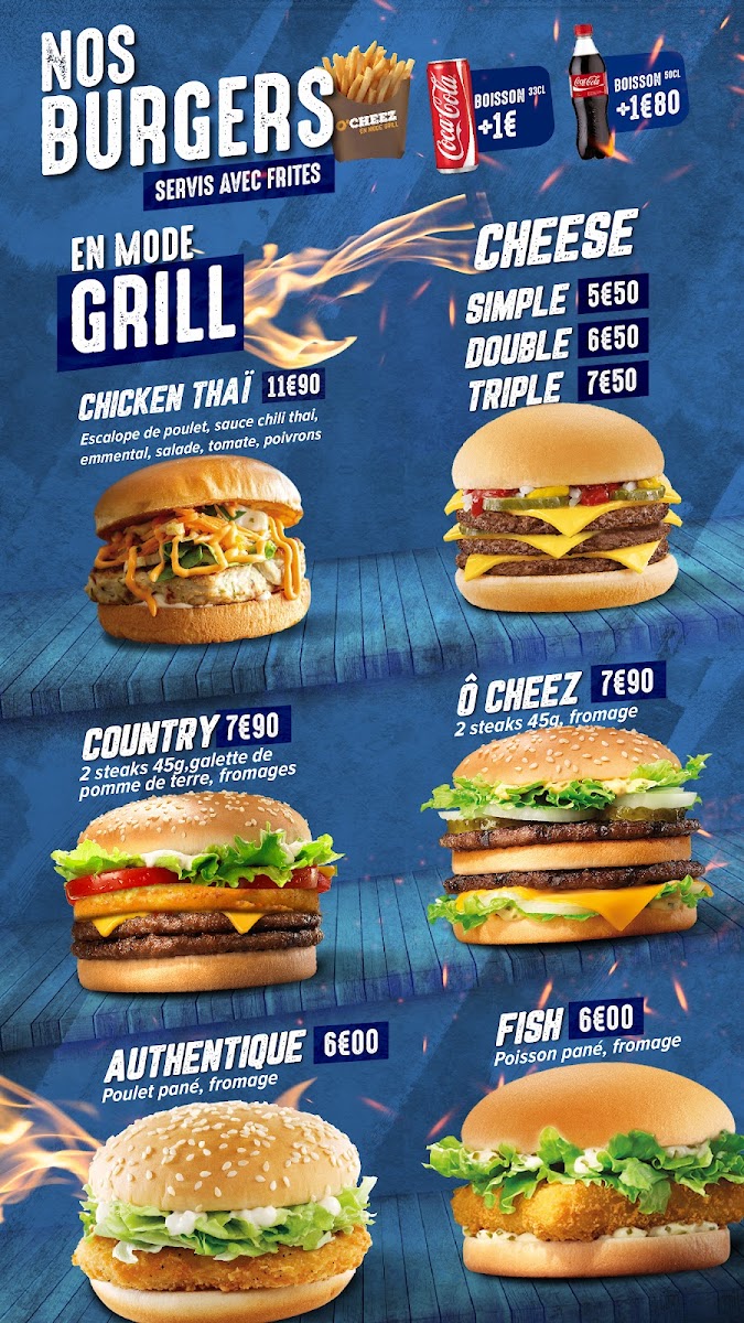 Menu O'cheez Mode Grilled-5