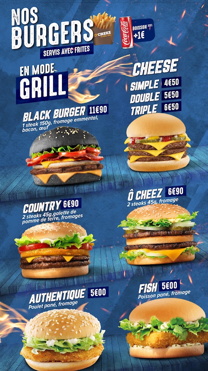 Menu O'cheez Mode Grilled-7