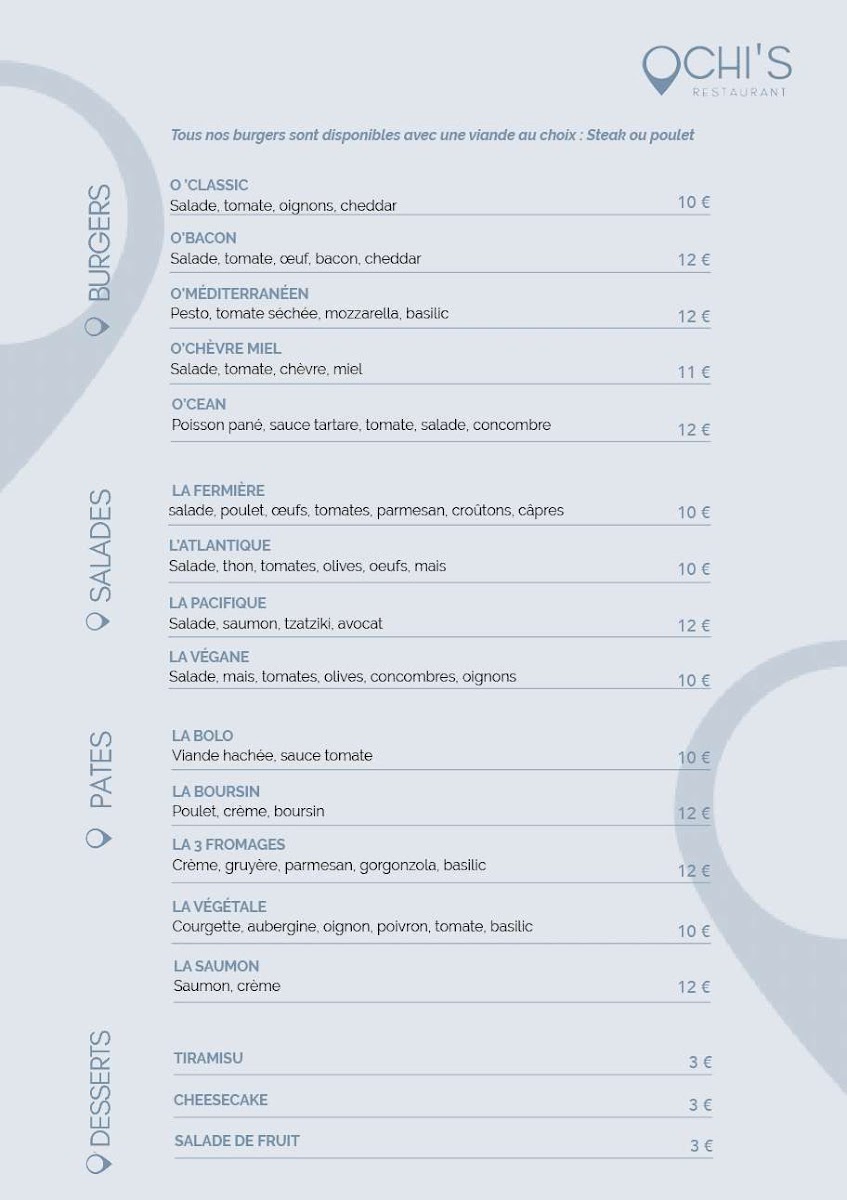 Menu Ochi's-1