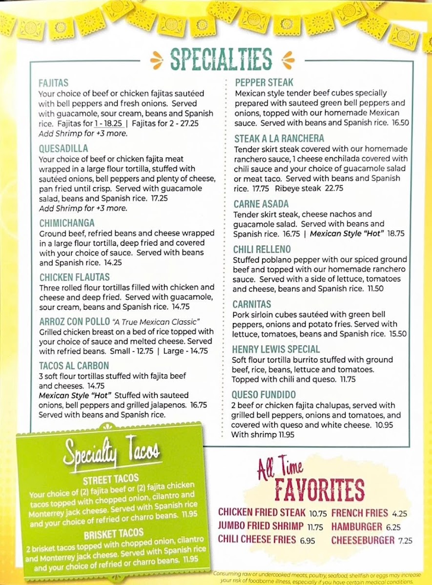 Menu Ochoa's Cafe-5