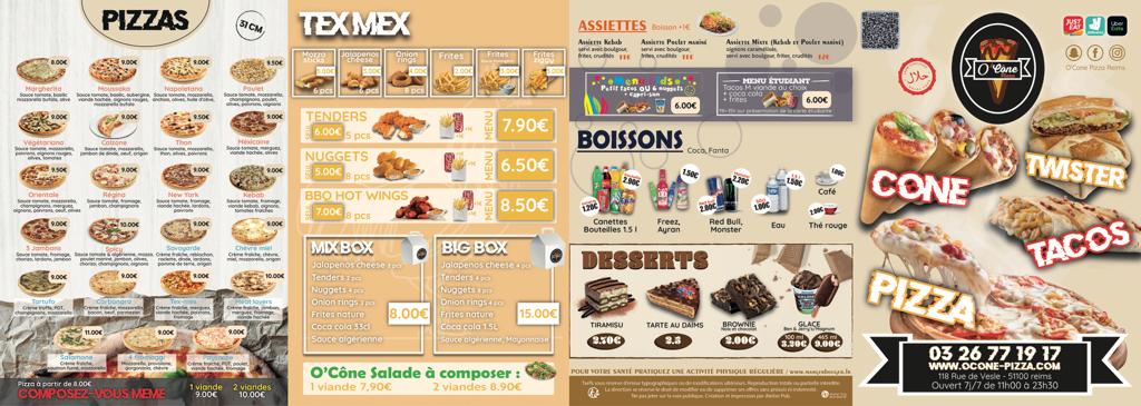 Menu O`cone Pizza-1
