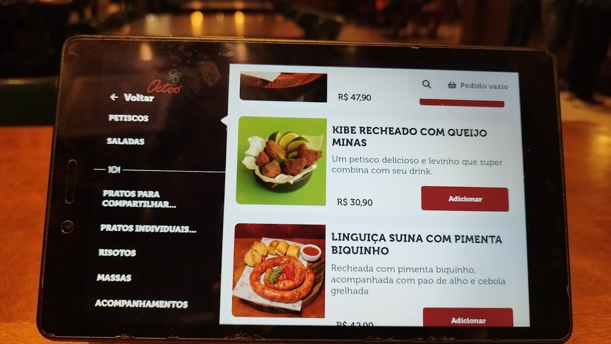Menu Octoo Bar & Restaurante-1