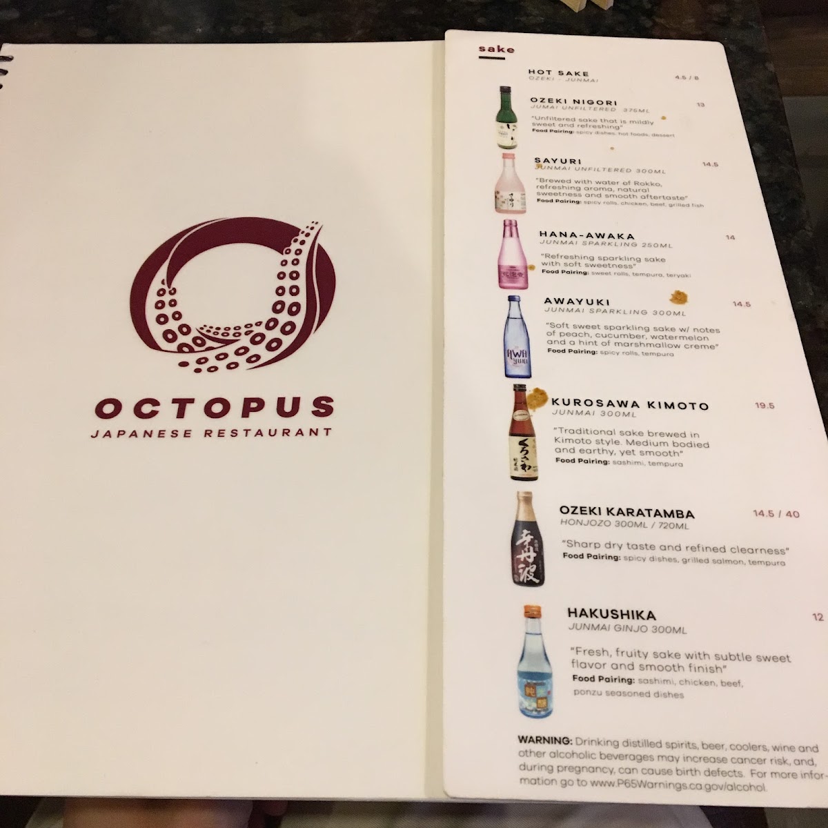 Menu Octopus Japanese Restaurant-2