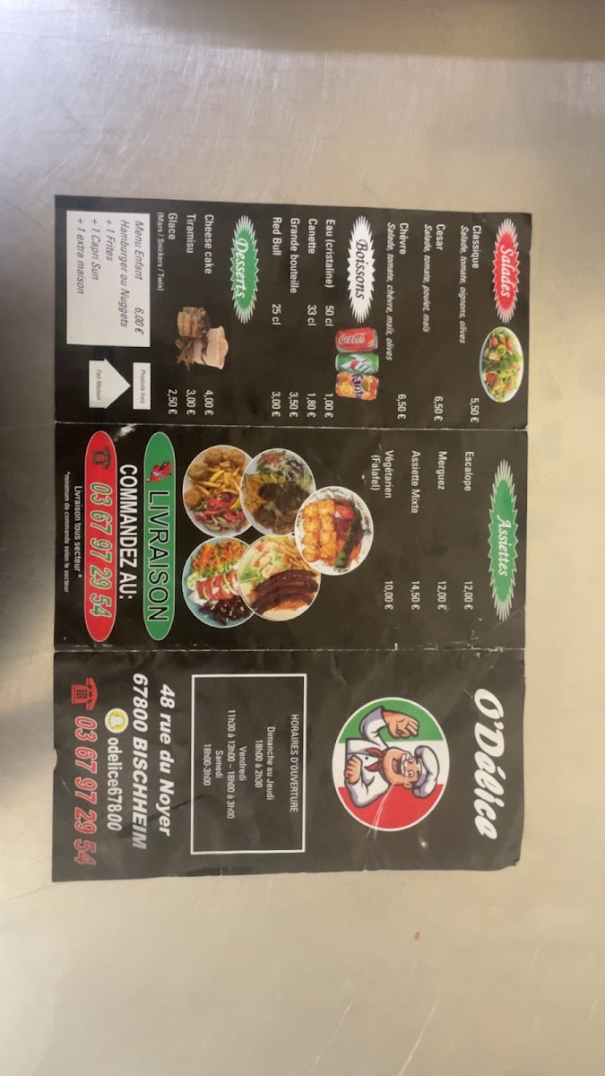 Menu O'delice-9