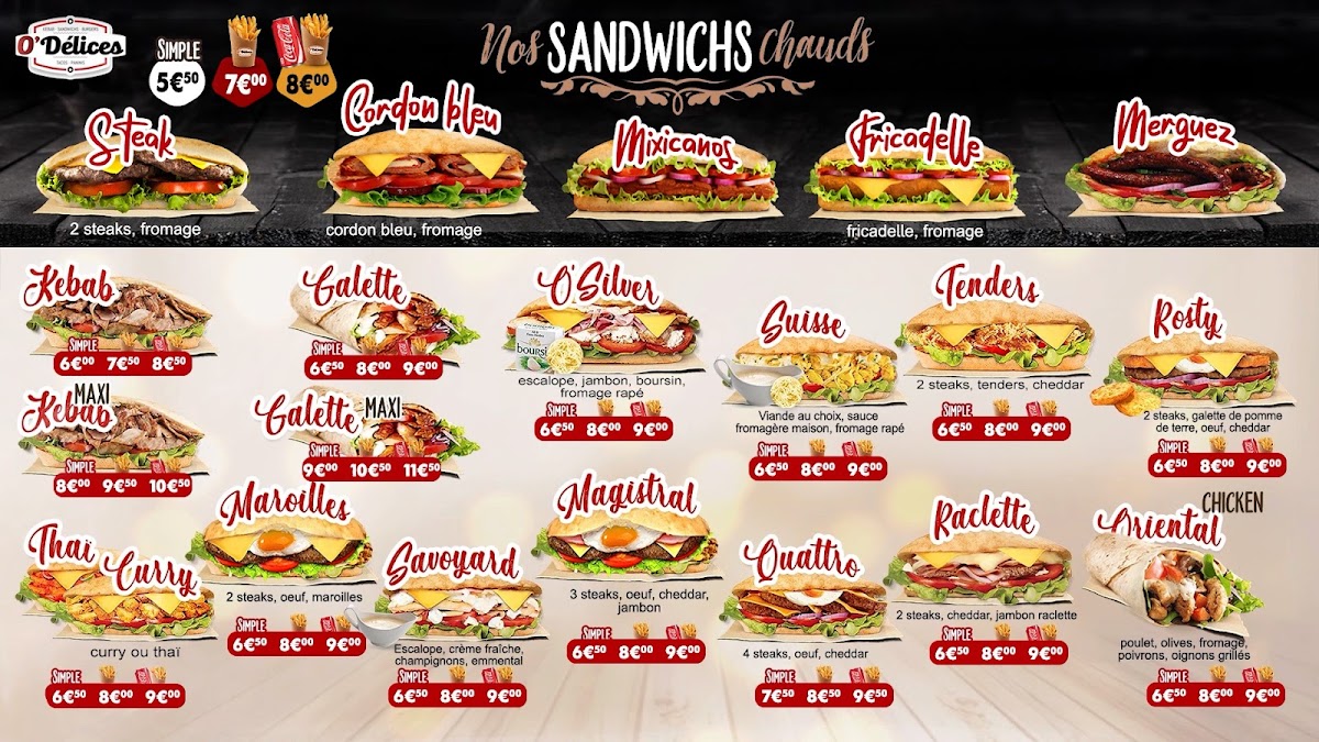 Menu O'delices-1