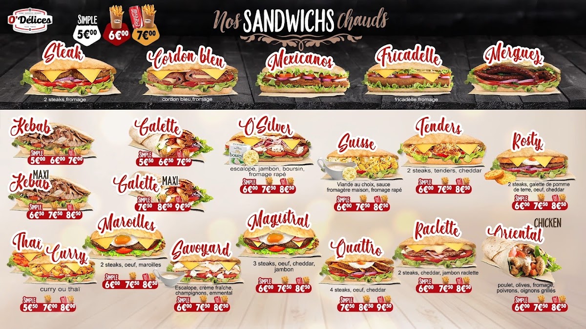 Menu O'delices-2
