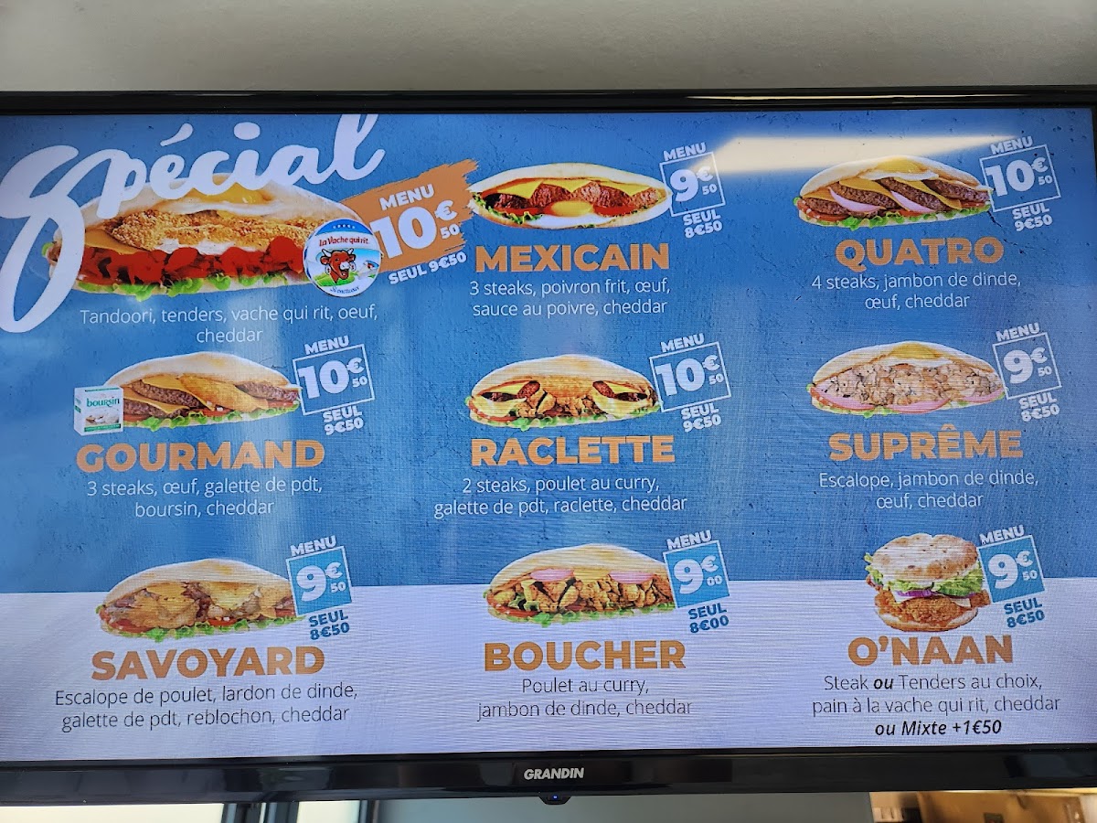 Menu O'dwich Melun 77-1