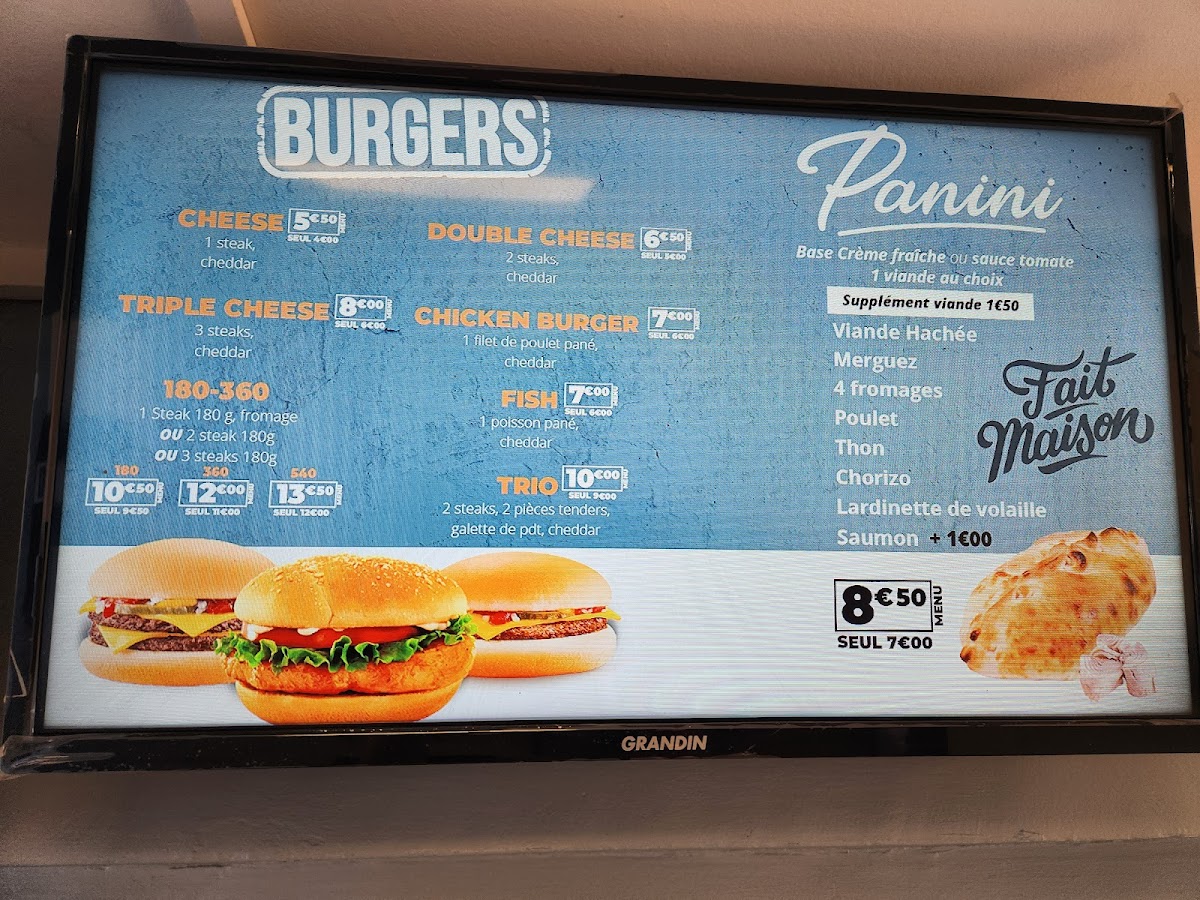 Menu O'dwich Melun 77-4