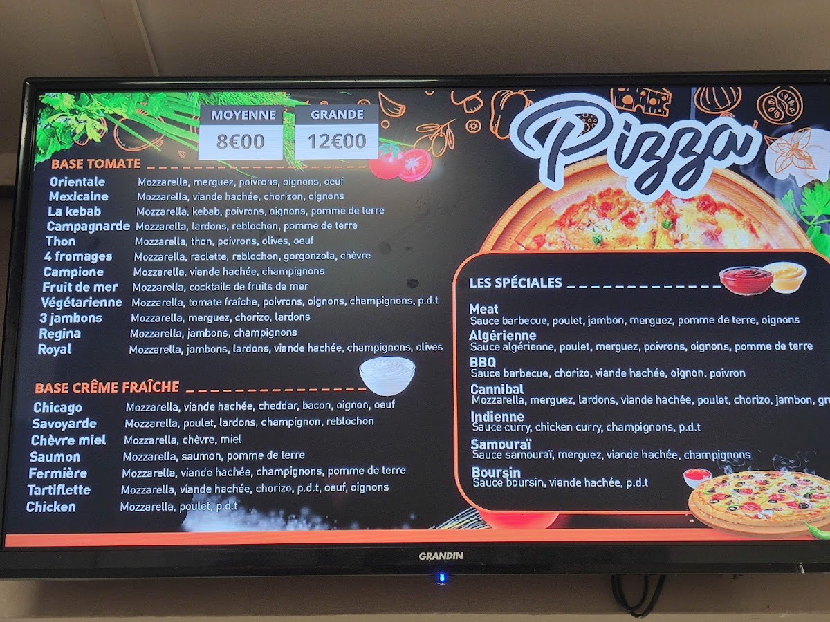 Menu O'dwich Melun 77-7