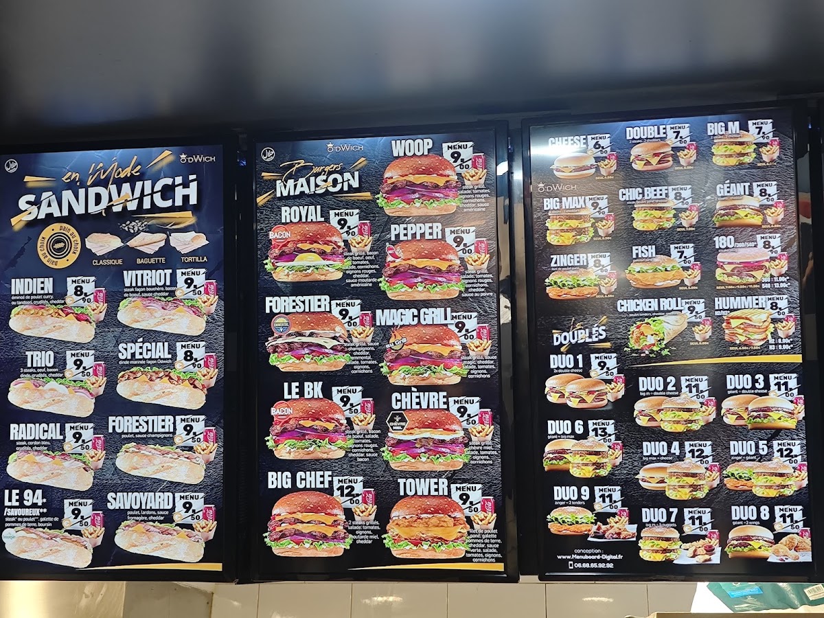 Menu O'dwich-1