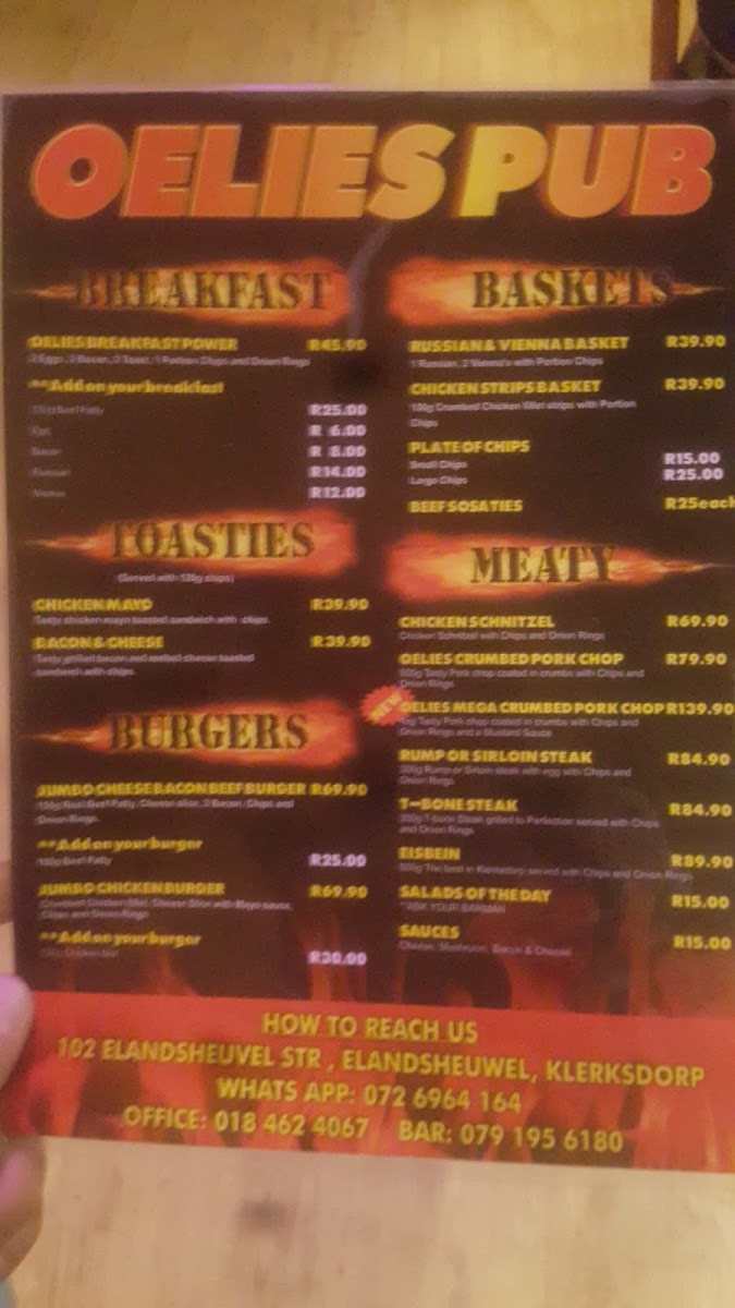 Menu Oelies Pub And Grill-1