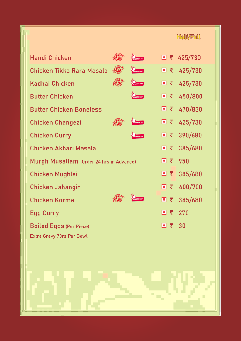 Menu हाउस Of K Best Non-Veg Restaurant In Gwalior-3