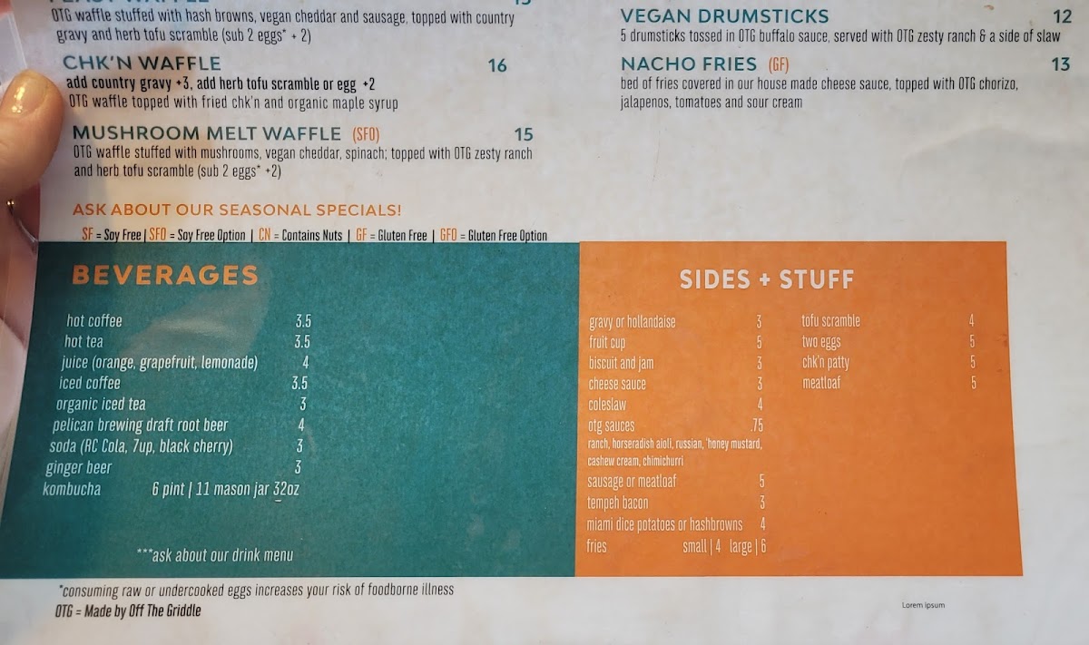 Menu Off The Griddle-3