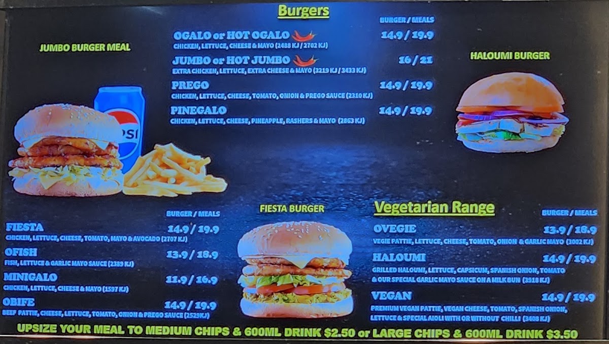 Menu Ogalo Edmondson Park-1