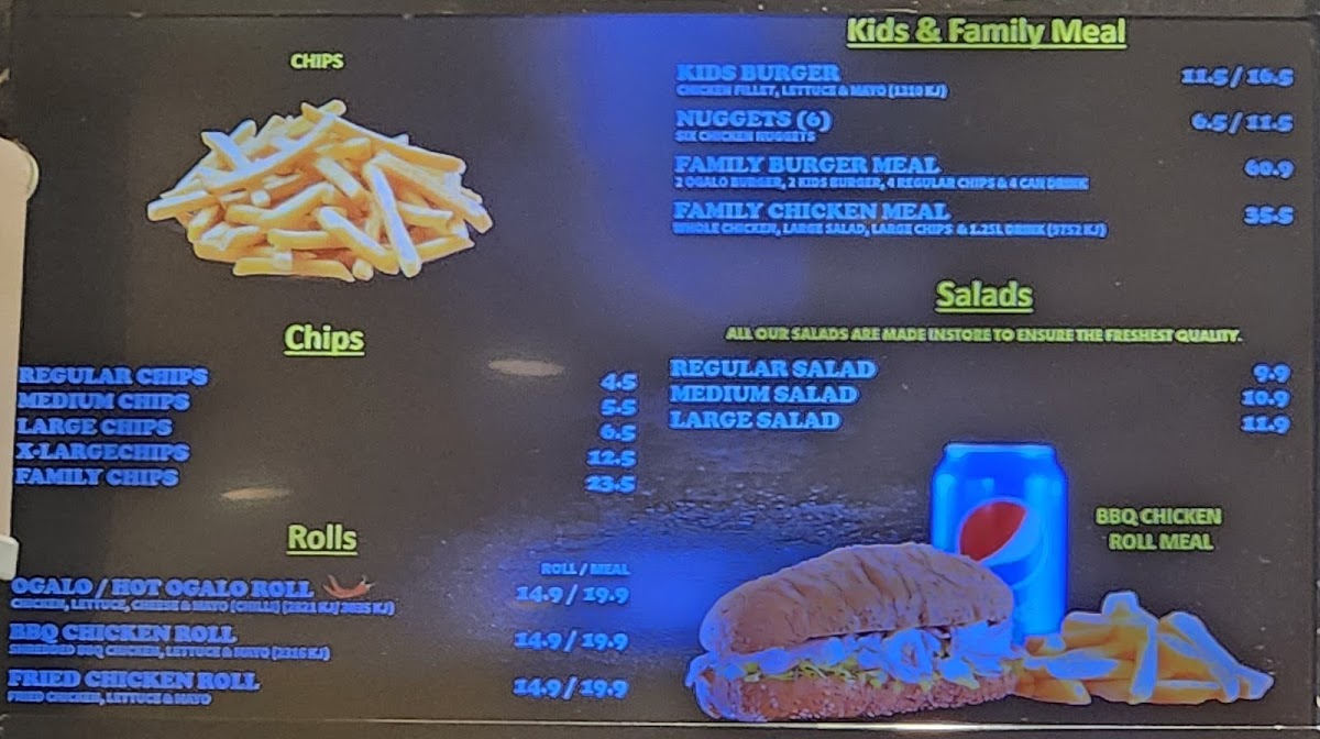 Menu Ogalo Edmondson Park-2