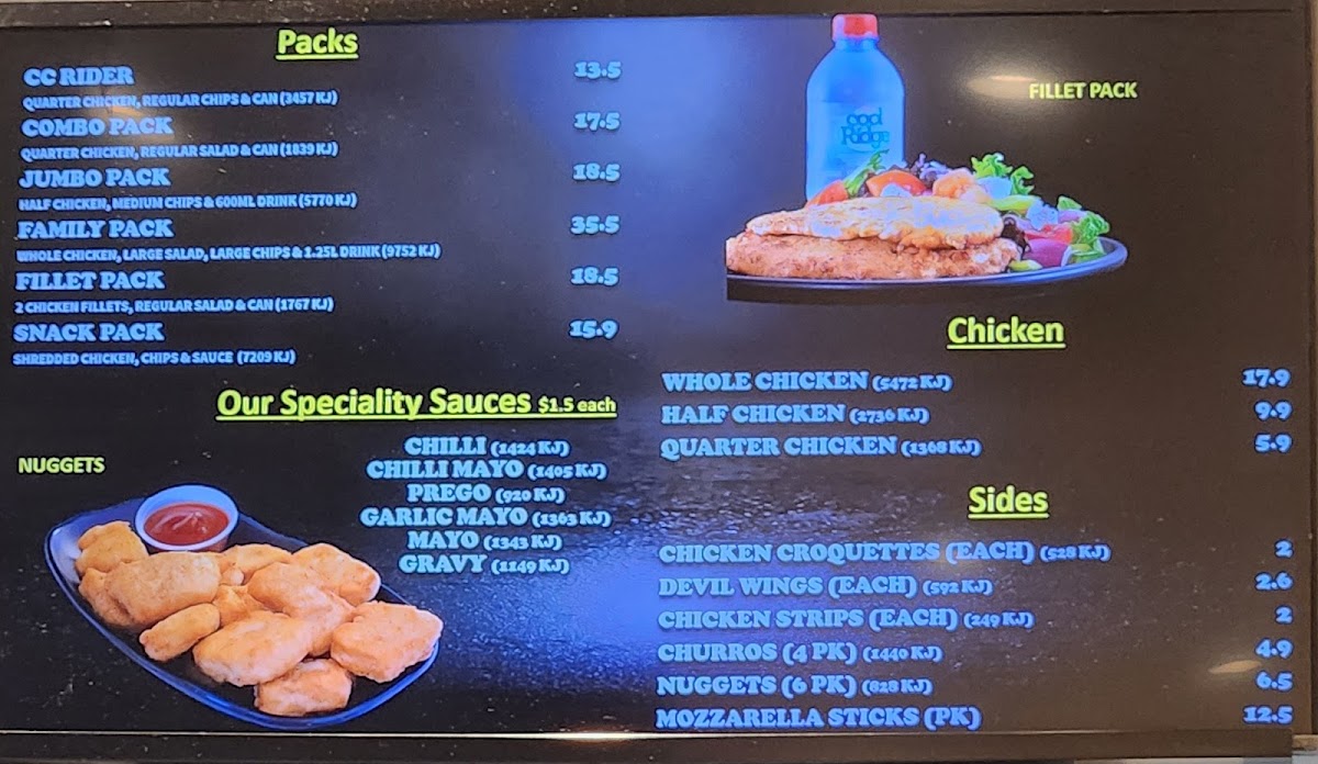 Menu Ogalo Edmondson Park-3