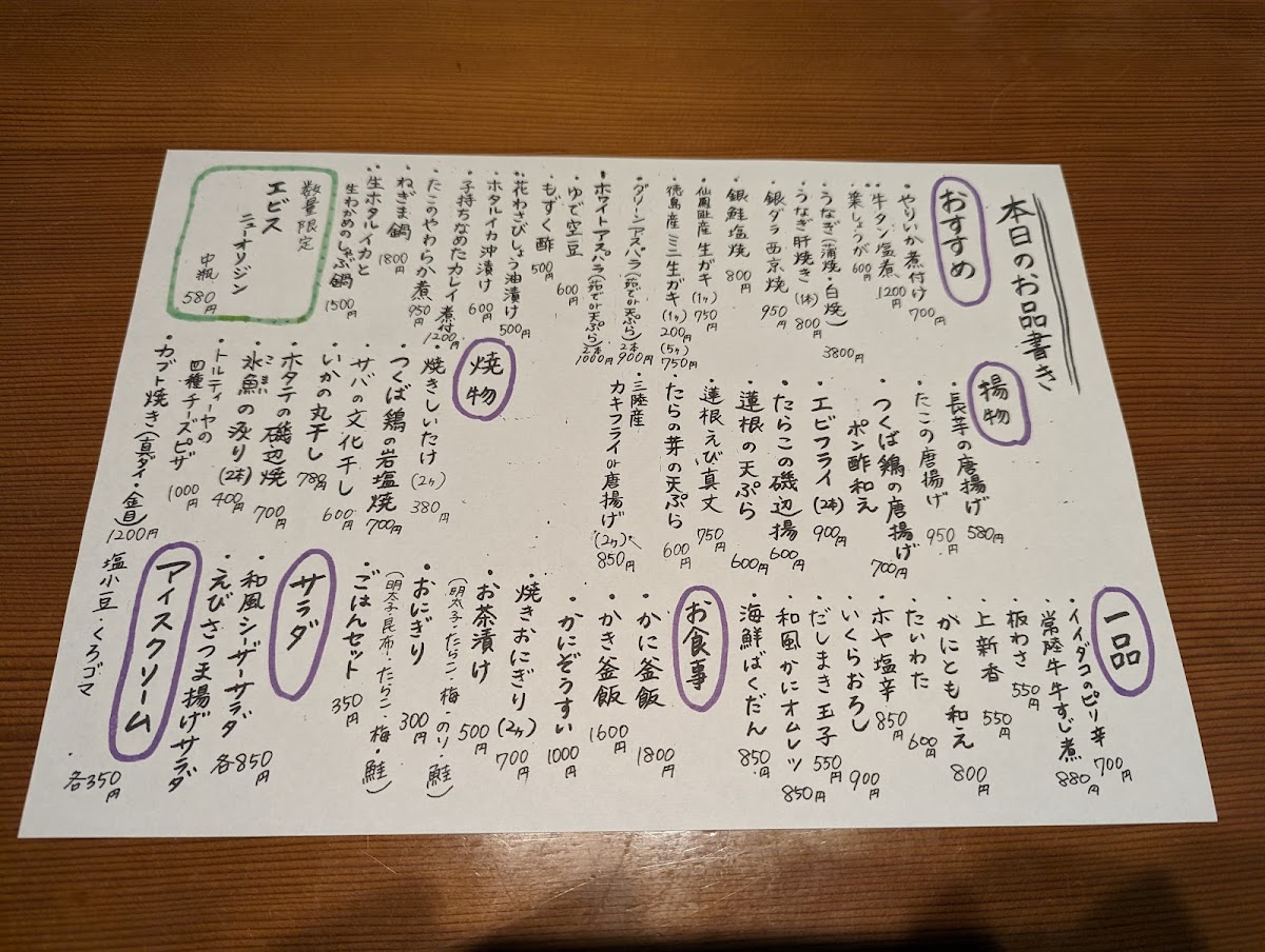 Menu Ogataya-6