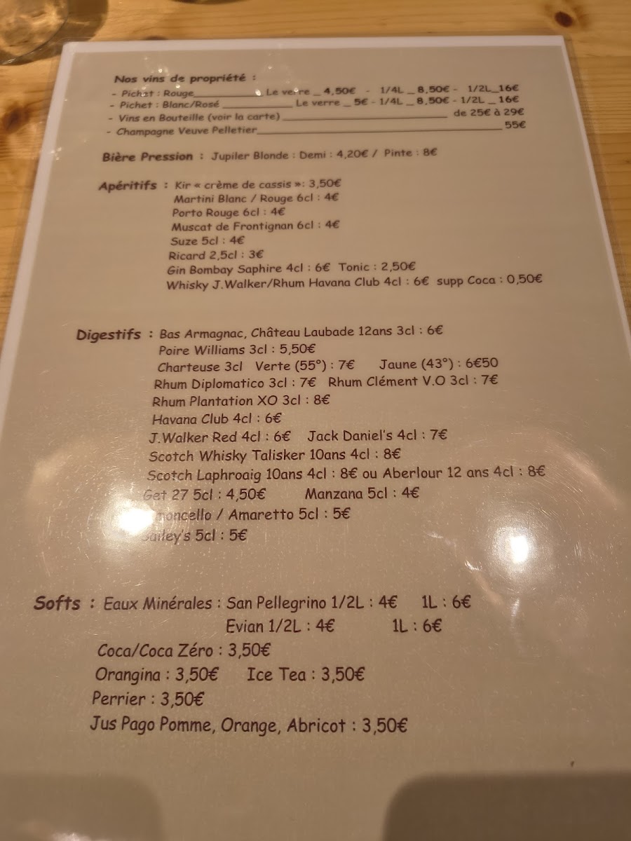 Menu Oh La Vache !-4