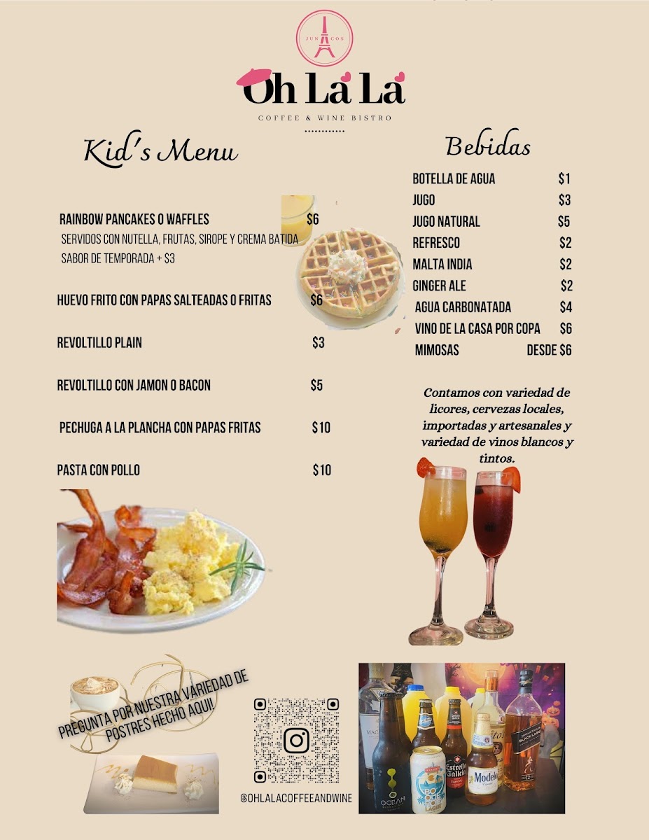 Menu Oh Lala Coffee & Wine Bistro-2