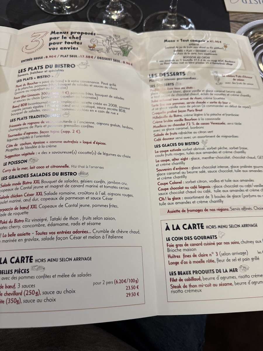 Menu Oh Le Bistro-6