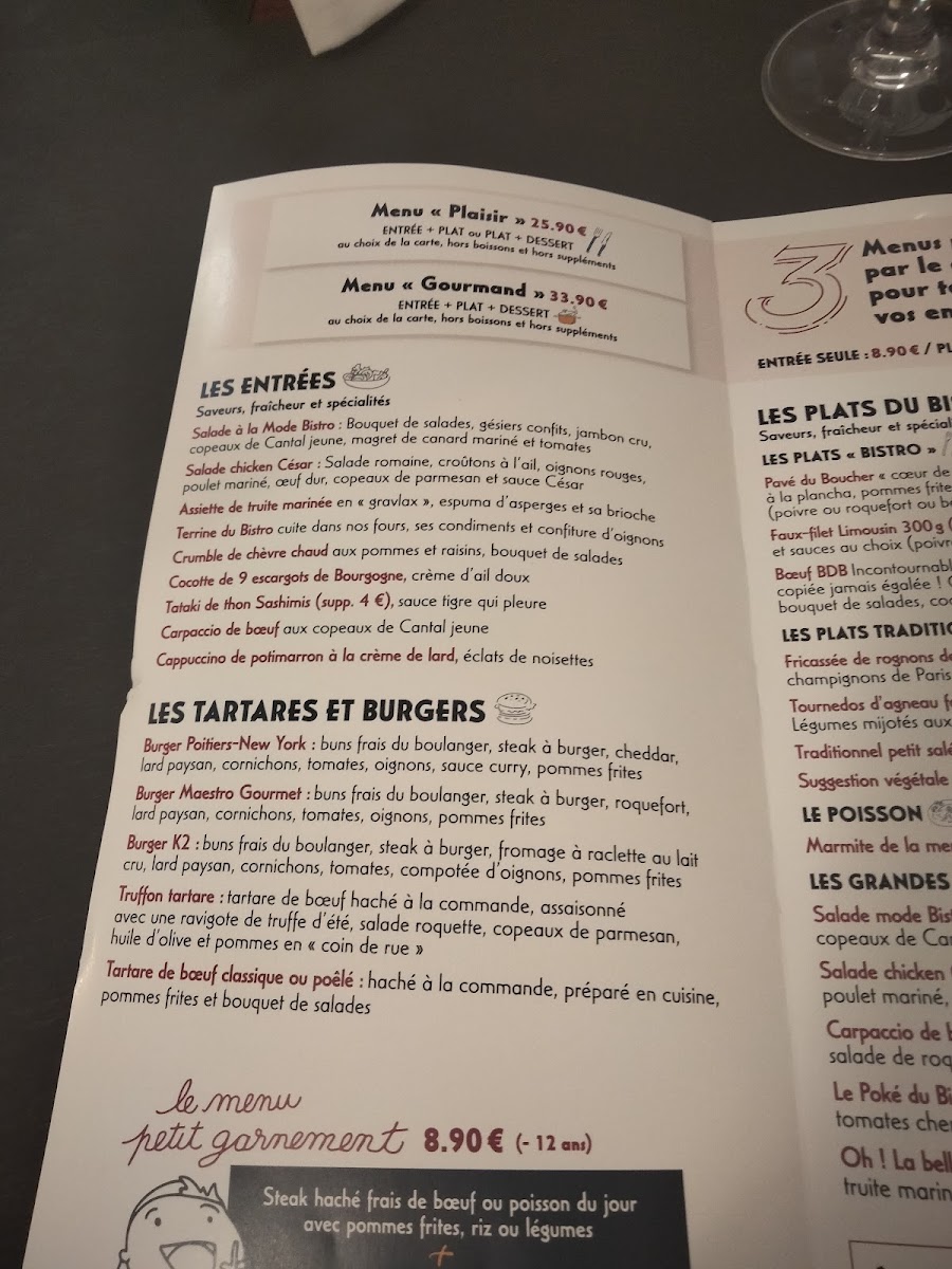 Menu Oh Le Bistro-8