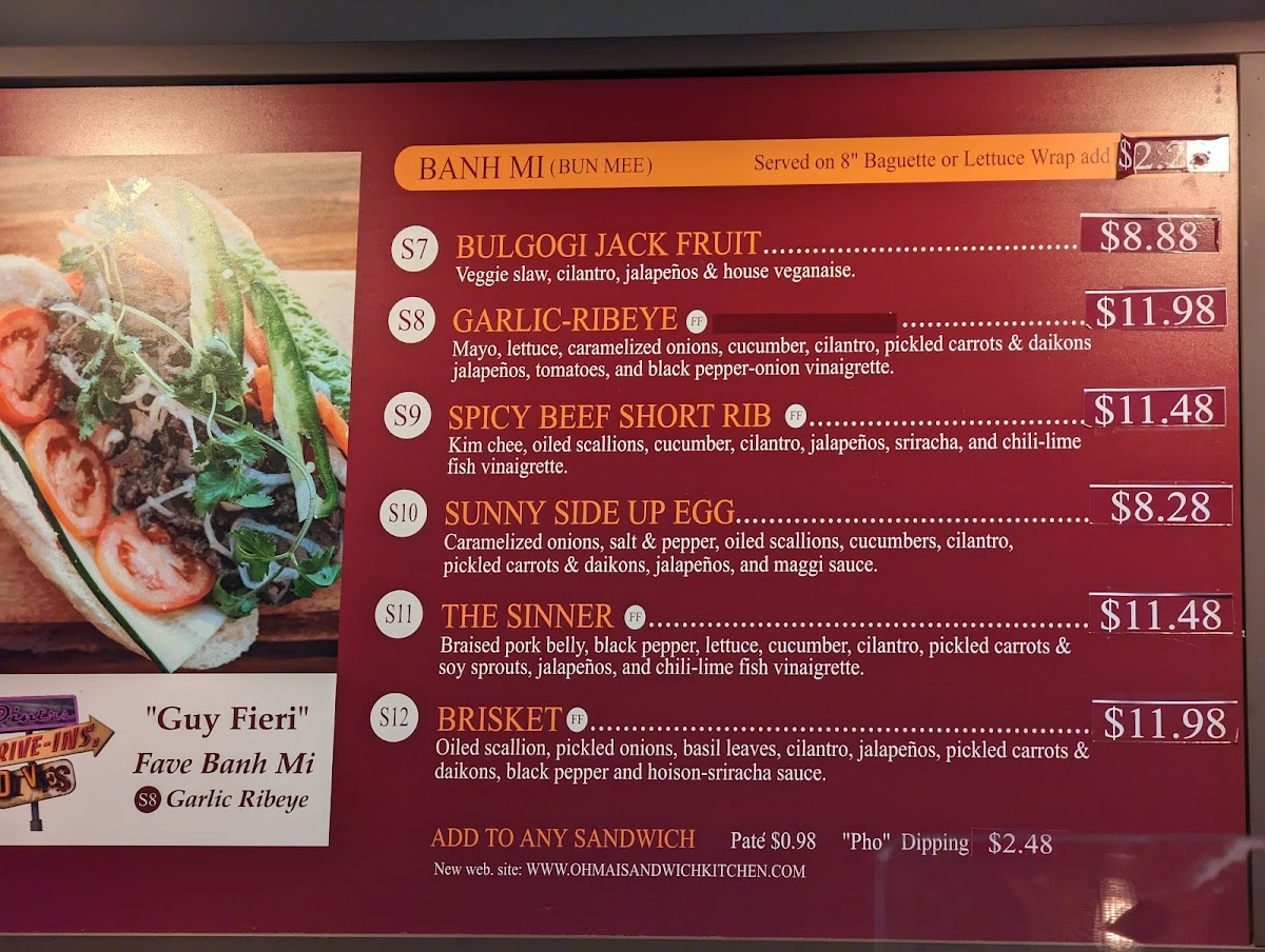 Menu Oh Mai Vietnamese Kitchen Downtown-1