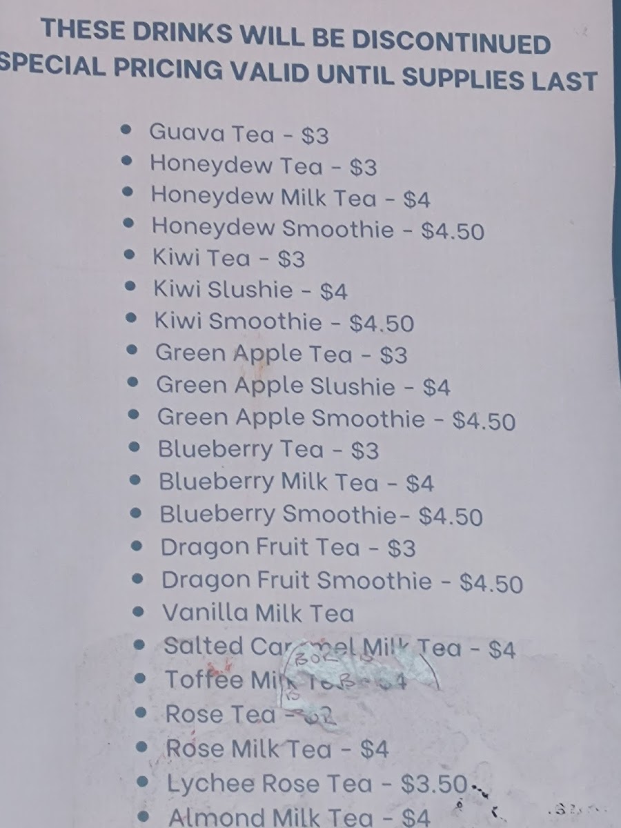 Menu Oh My Tea! - Main St-2