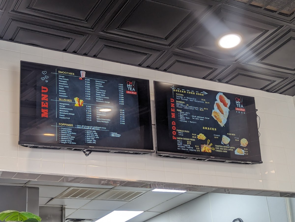 Menu Oh My Tea! - Main St-3