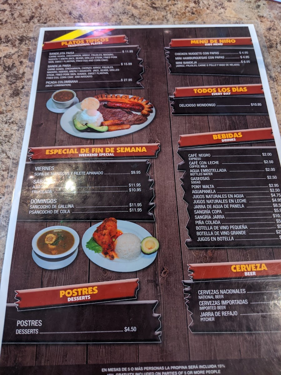 Menu Oh Que Bueno Restaurant And Bakery-8