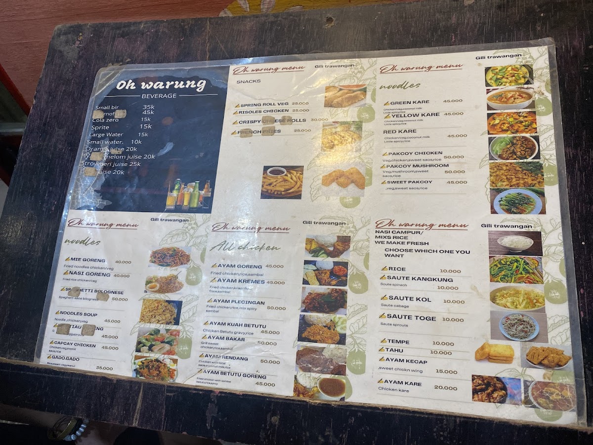 Menu Oh Warung Gili-7
