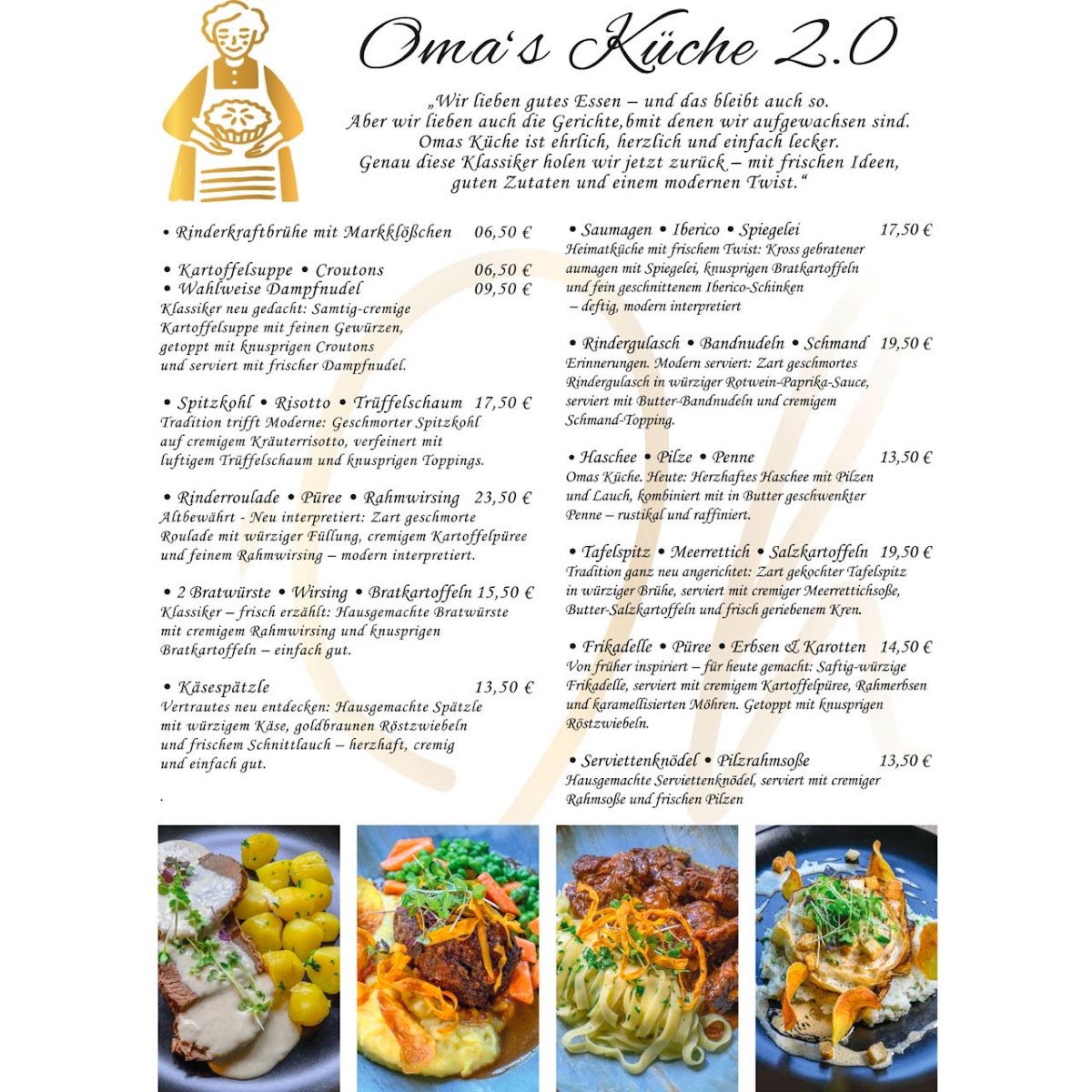 Menu Ohnegleichen Worms - Restaurant - Café - Bar-1