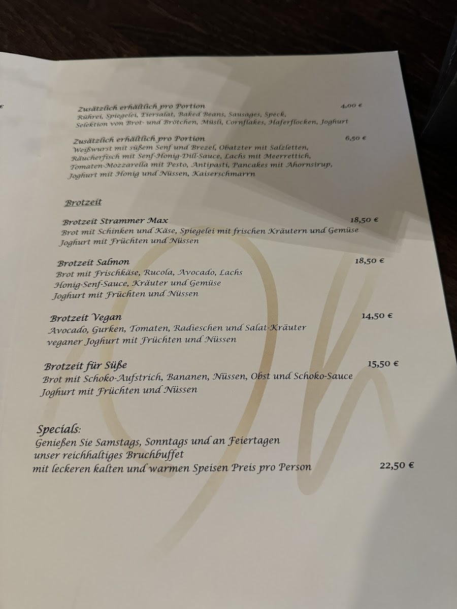 Menu Ohnegleichen Worms - Restaurant - Café - Bar-6