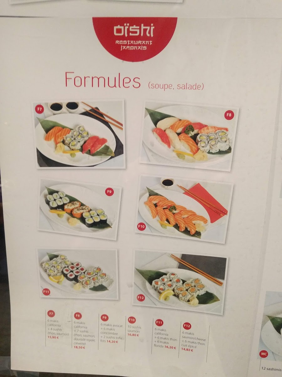 Menu Oishi-2