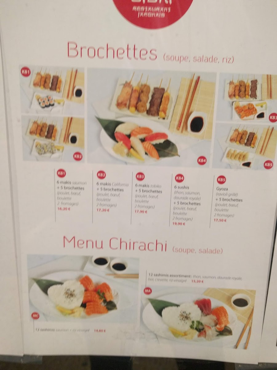 Menu Oishi-5