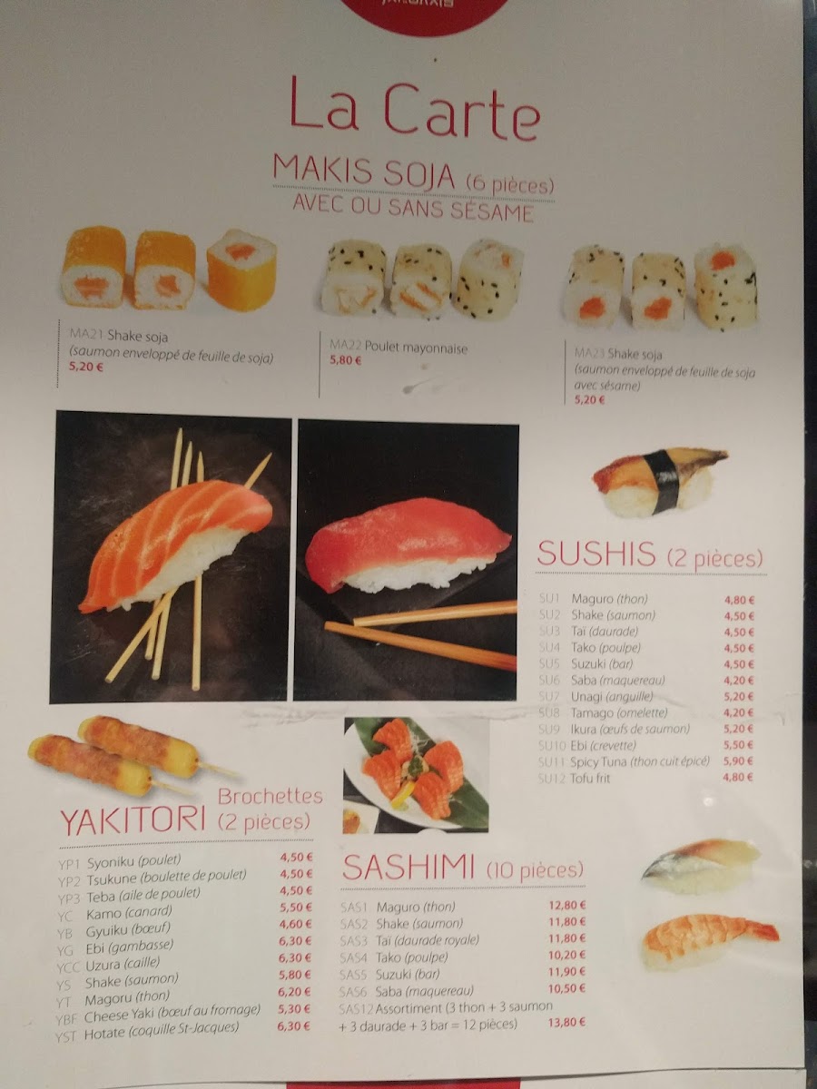 Menu Oishi-7