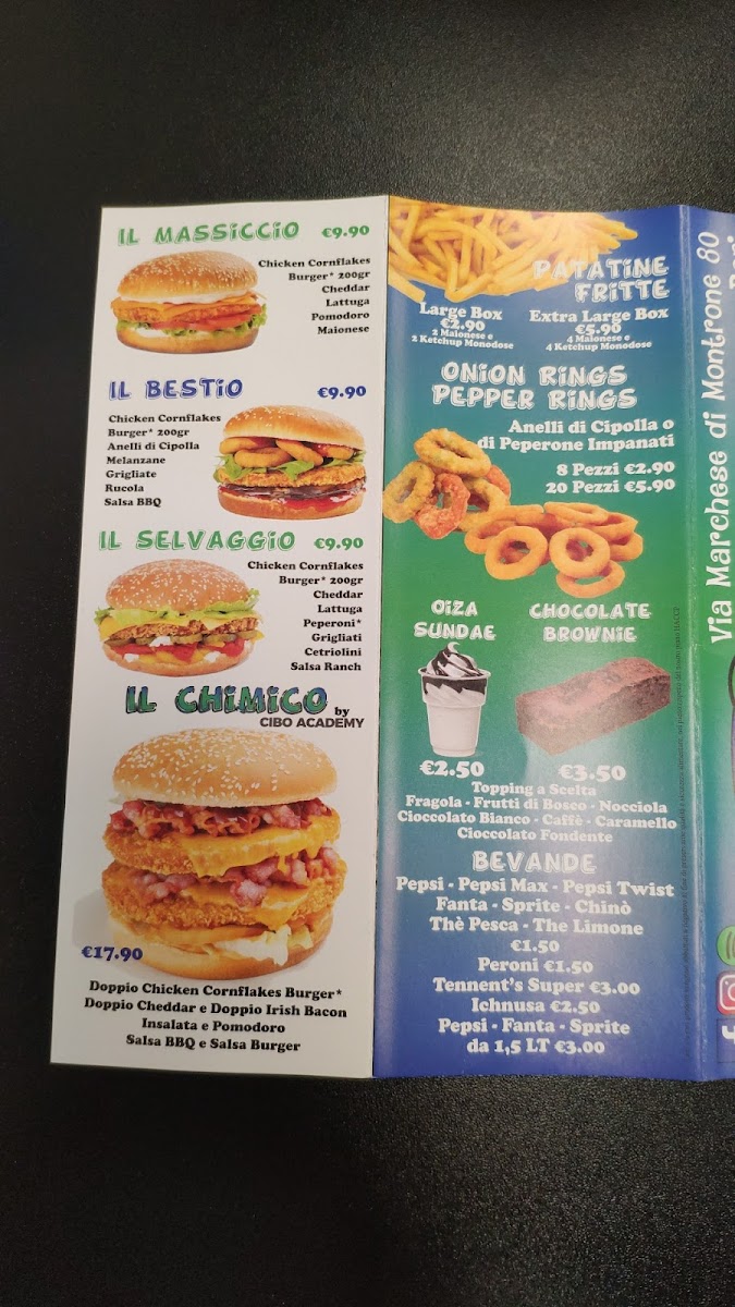 Menu Oiza Chicken - Casamassima-6