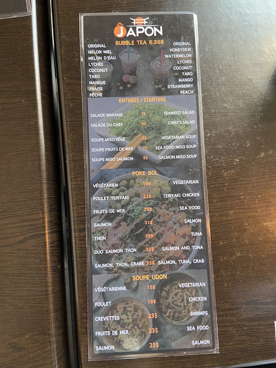 Menu Ôjapon Simodô Sushi Bar-3