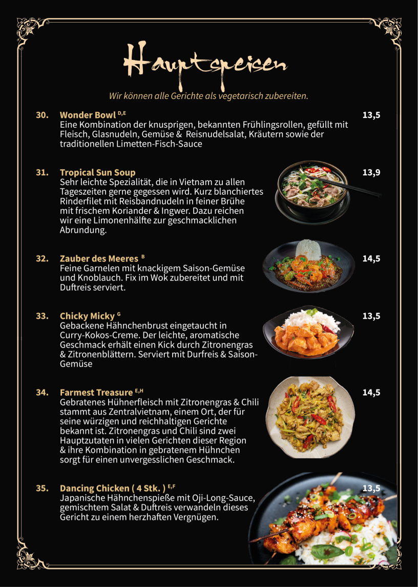 Menu Oji Long-10