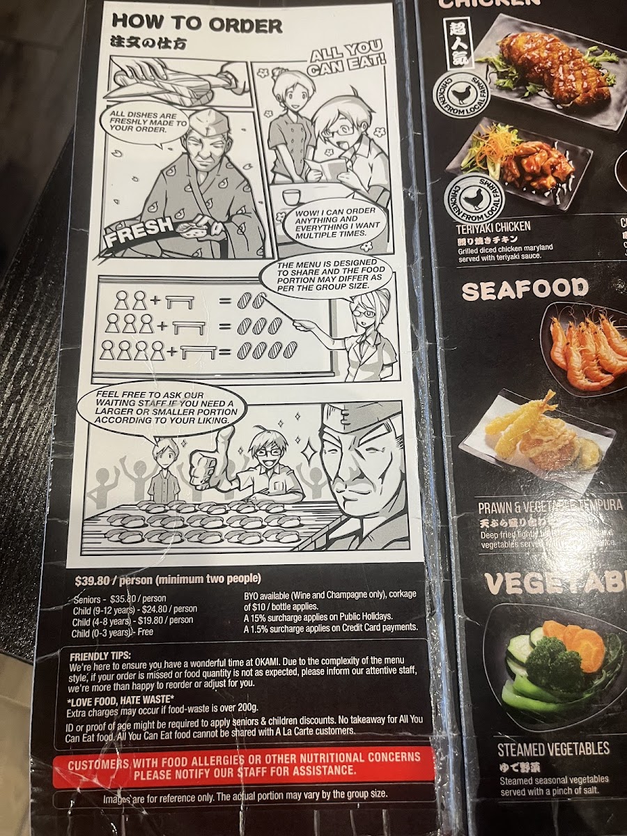 Menu Okami Japanese Restaurant-8