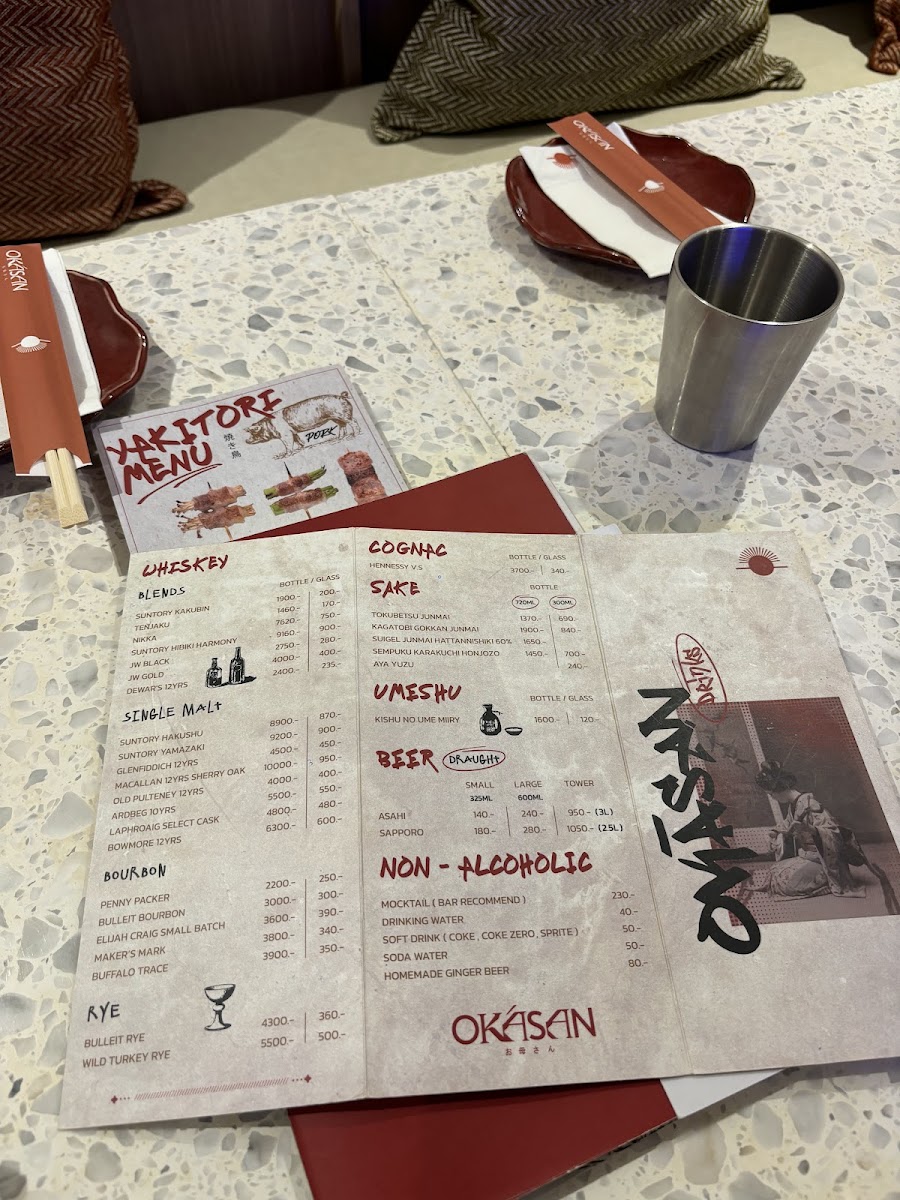 Menu Okasan | Modern Izakaya & Bar-10