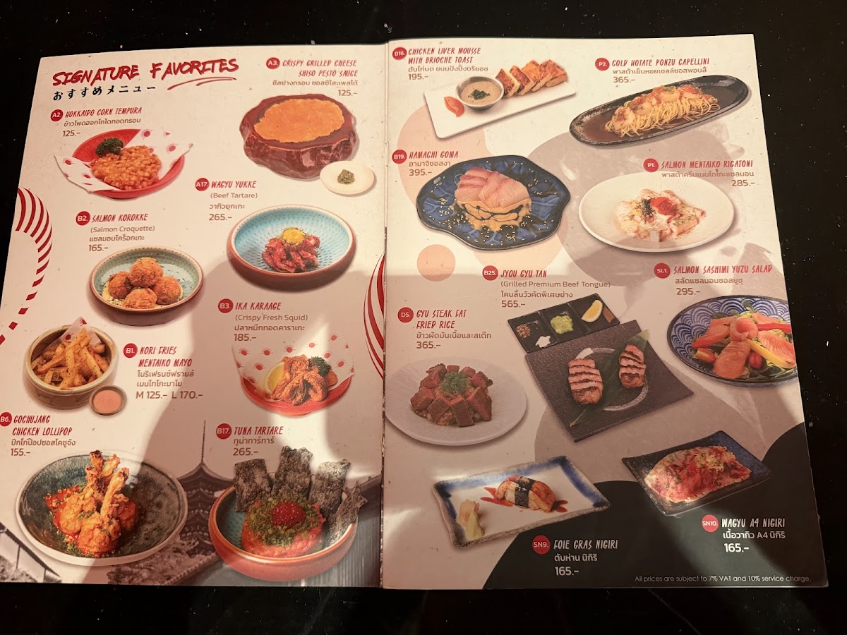Menu Okasan | Modern Izakaya & Bar-2