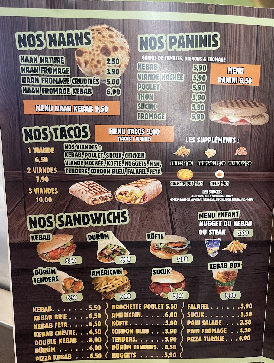 Menu O'kebab Time-1