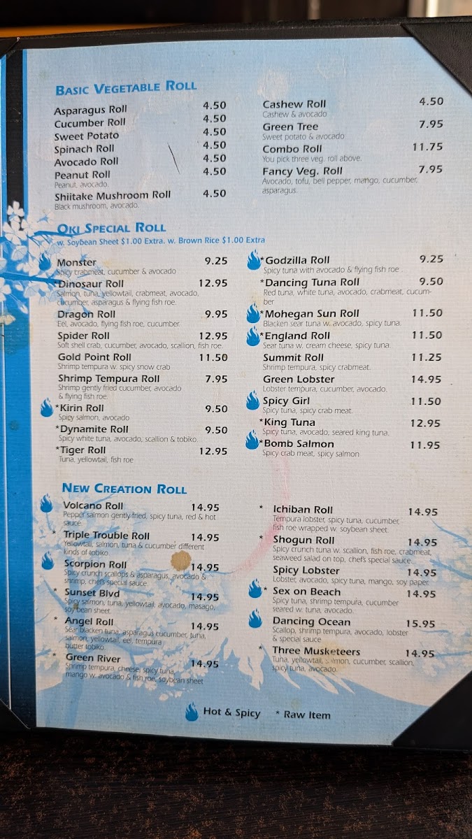 Menu Oki Asian Bistro-6