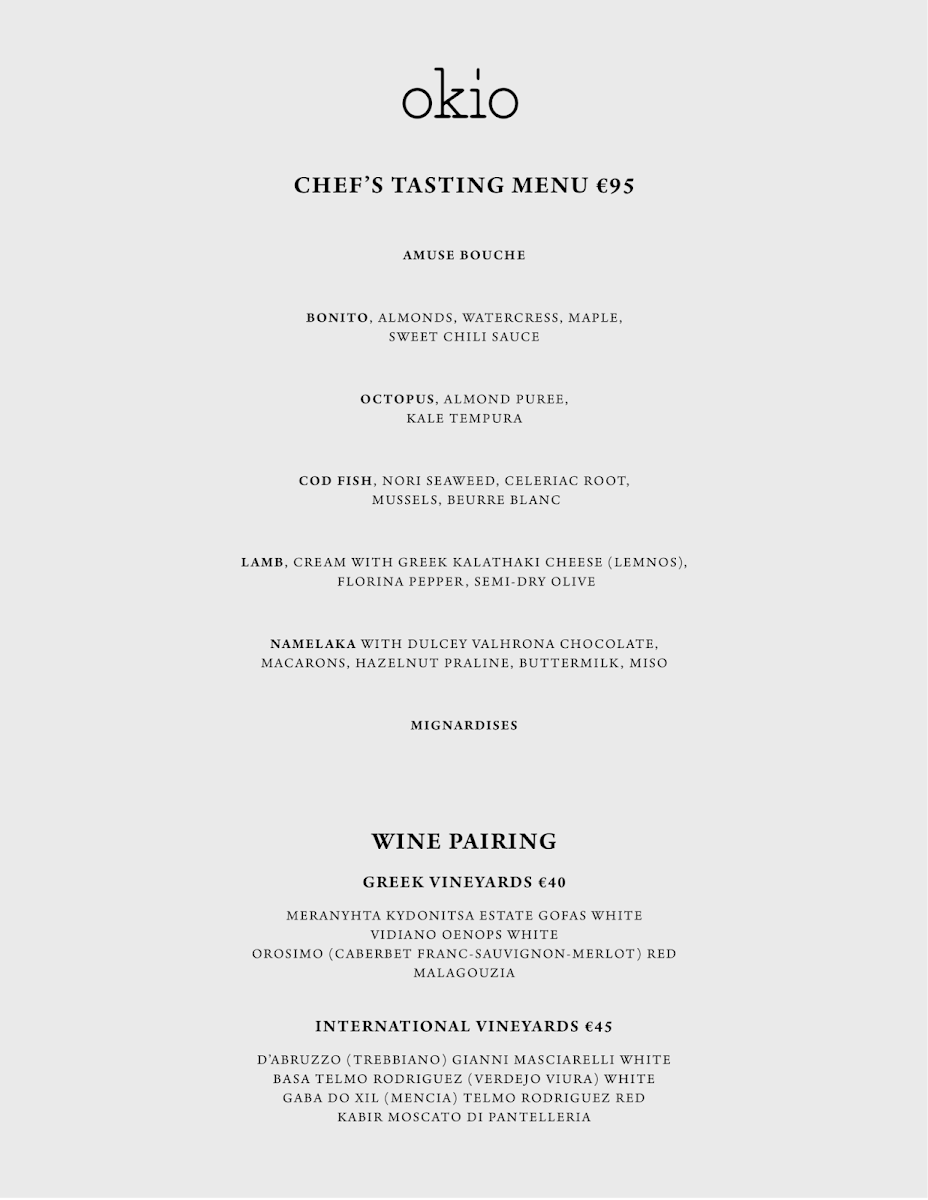 Menu Okio Restaurant Fine Dining Athens-7