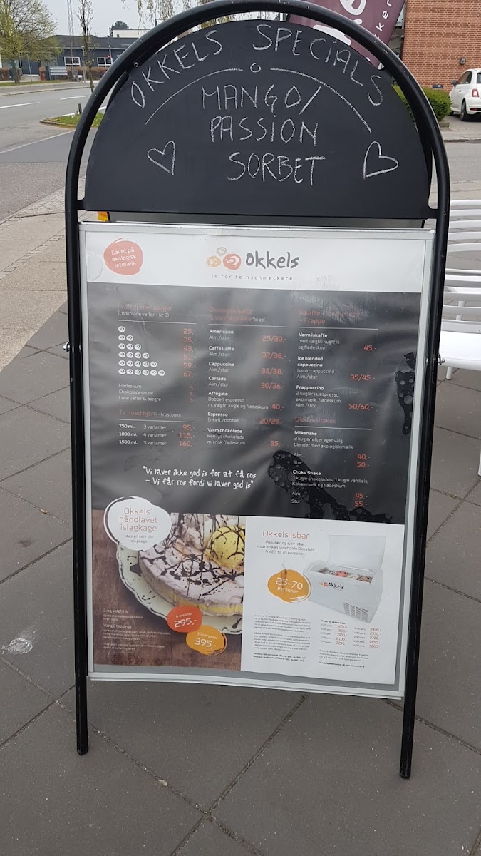 Menu Okkels Is-2