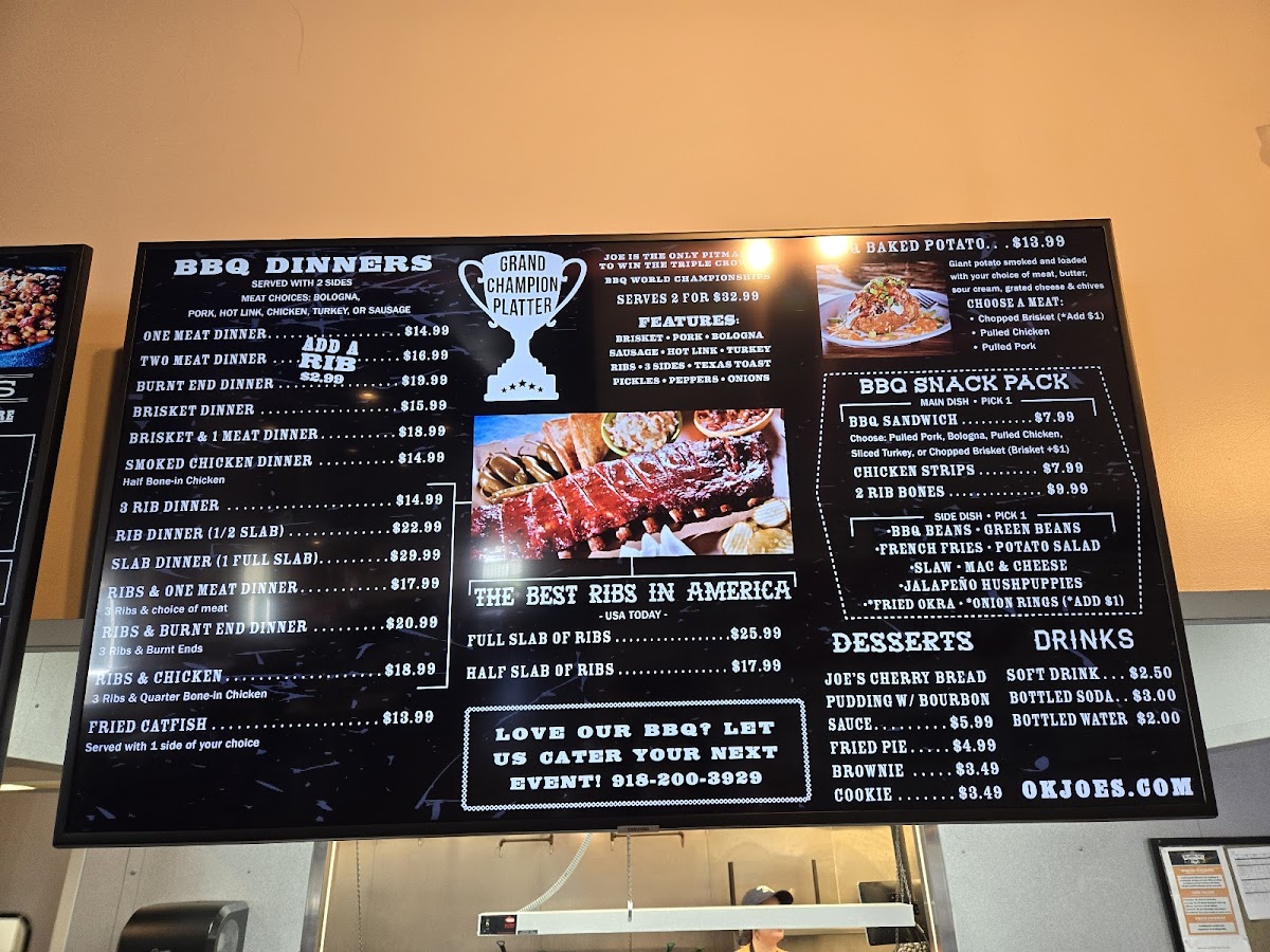 Menu Oklahoma Joe’S Barbecue & Catering - Broken Arrow-3