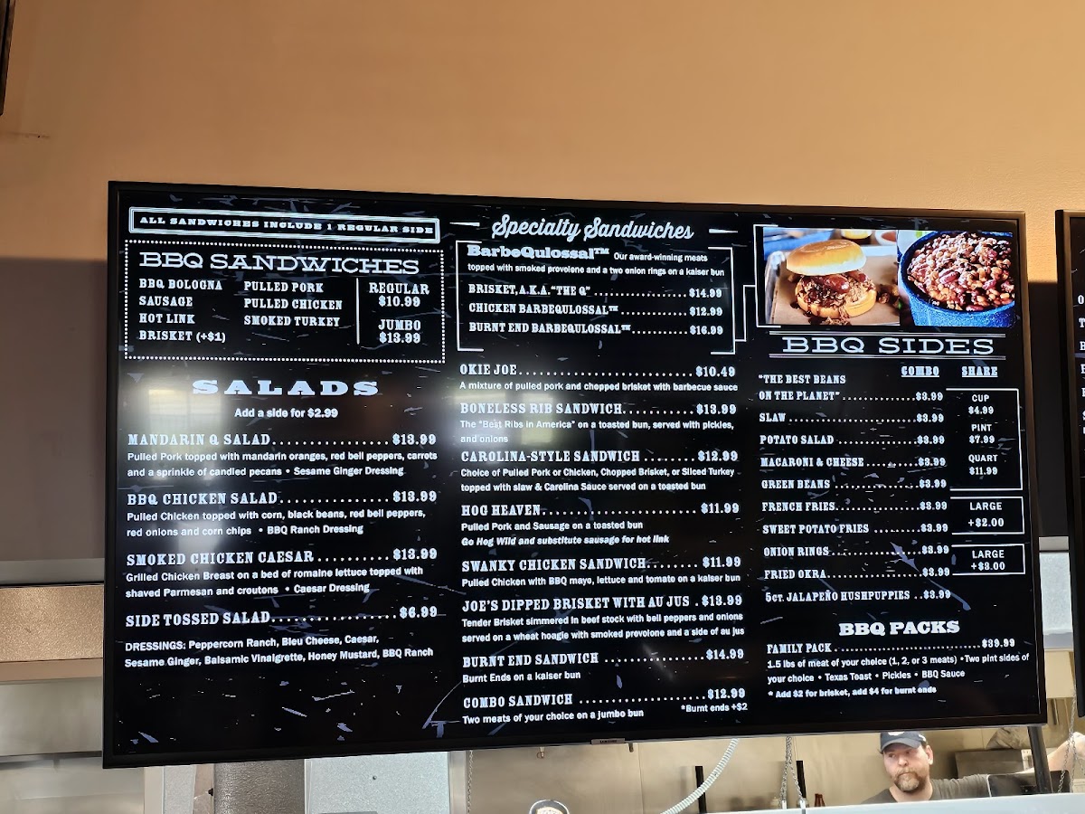 Menu Oklahoma Joe’S Barbecue & Catering - Broken Arrow-5