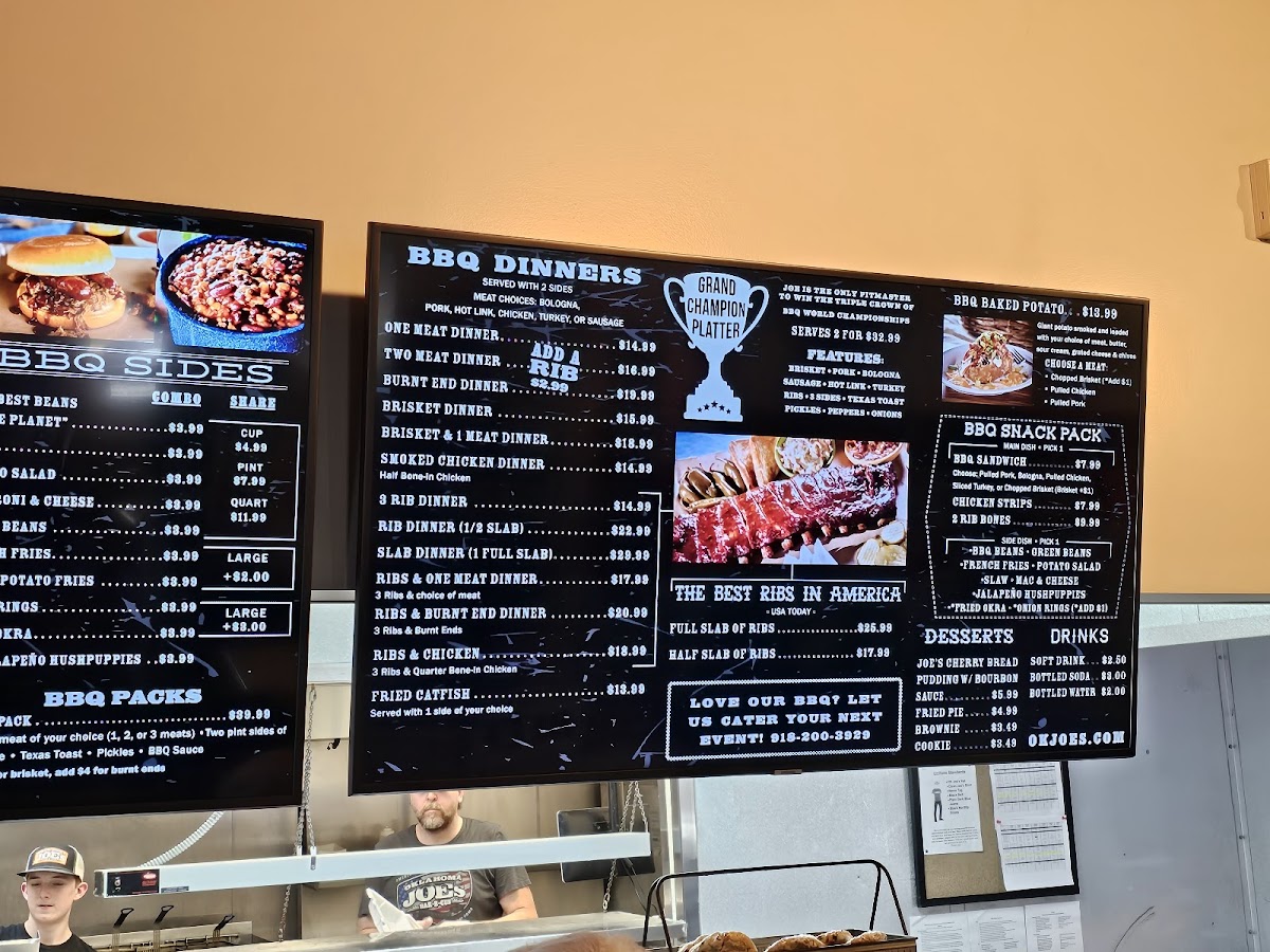 Menu Oklahoma Joe’S Barbecue & Catering - Broken Arrow-7