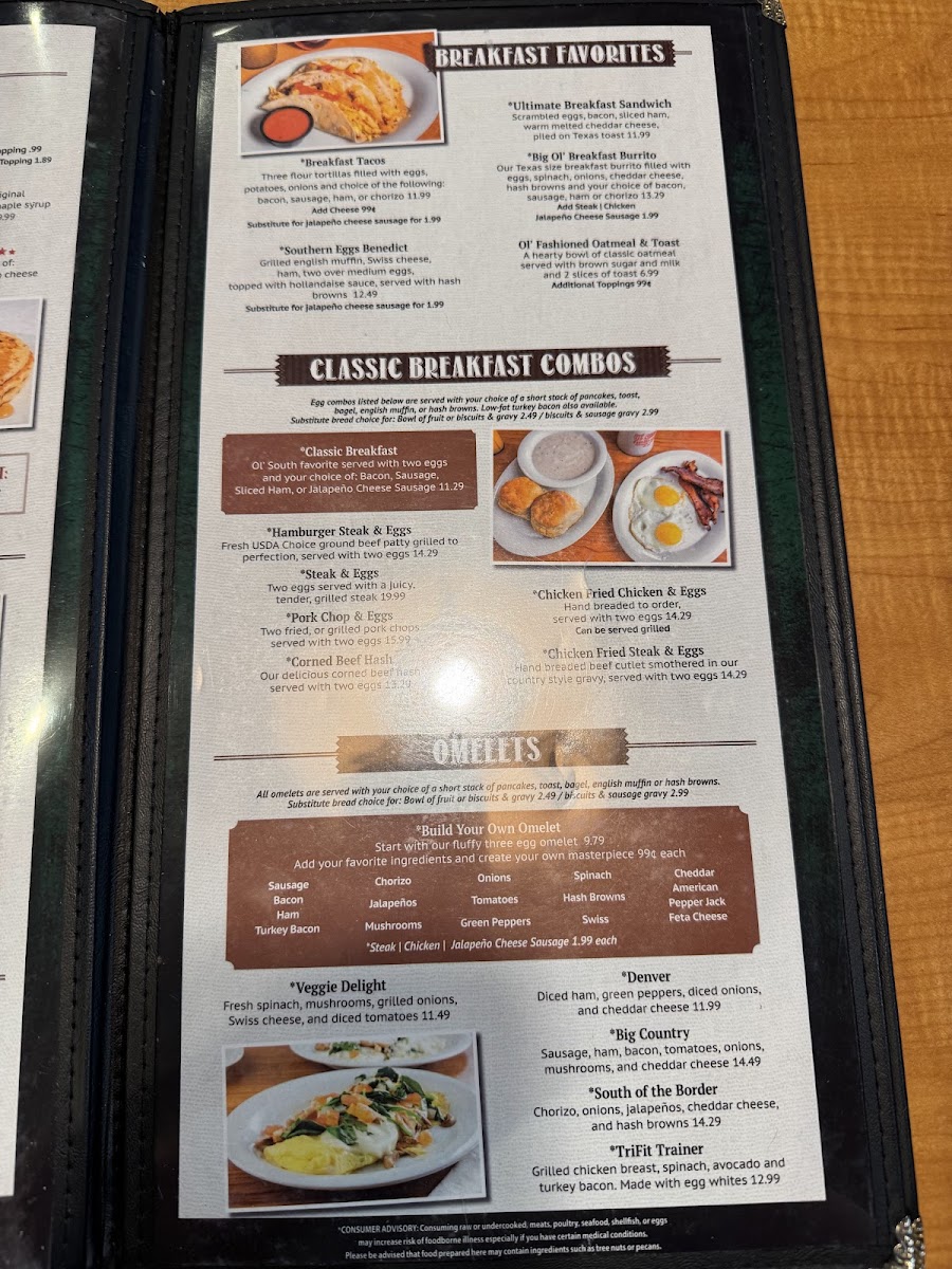 Menu Ol' South Pancake House-7