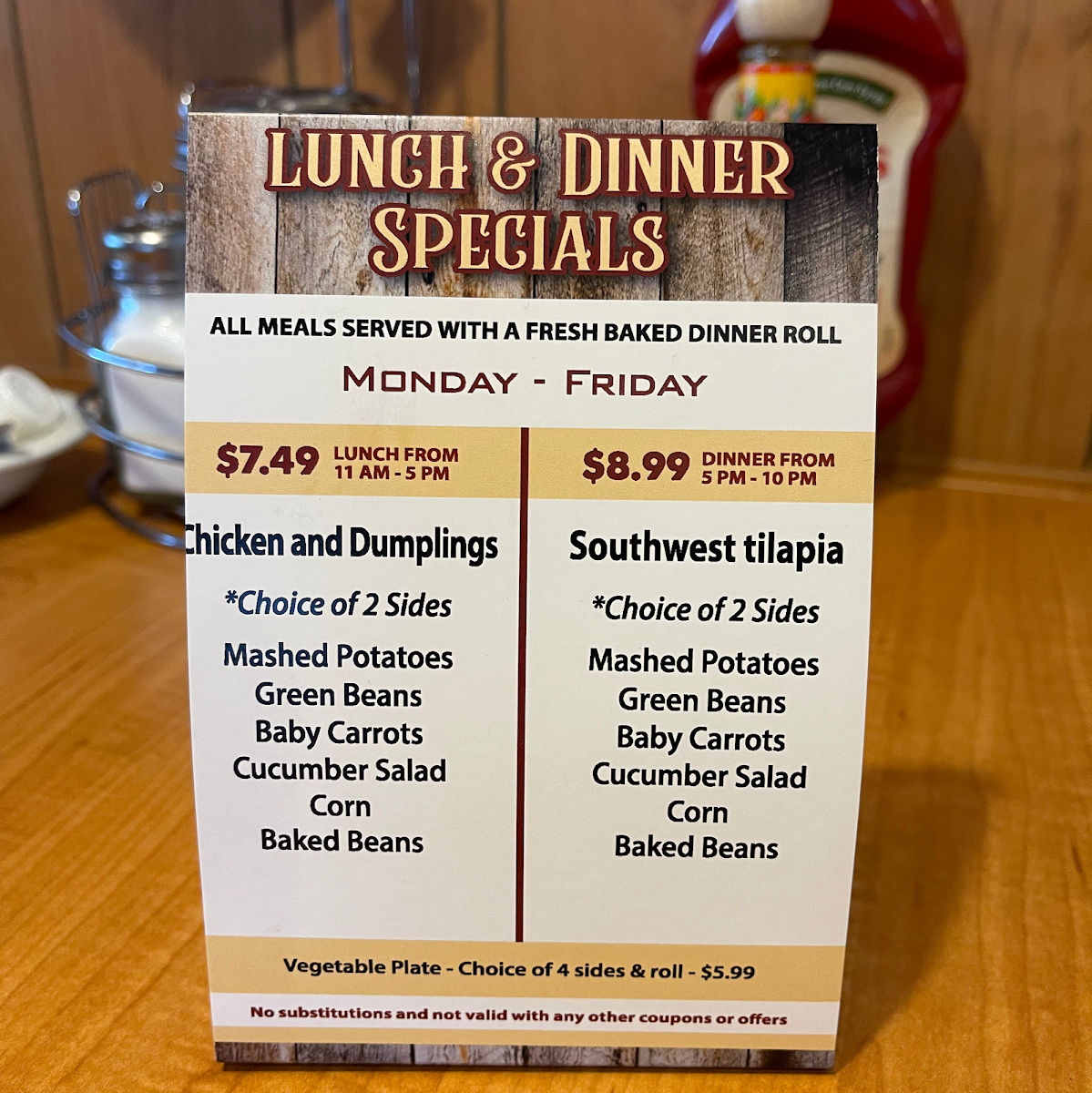 Menu Ol' South Pancake House-9